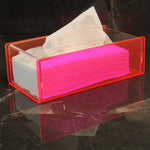 Neon Tissue Box