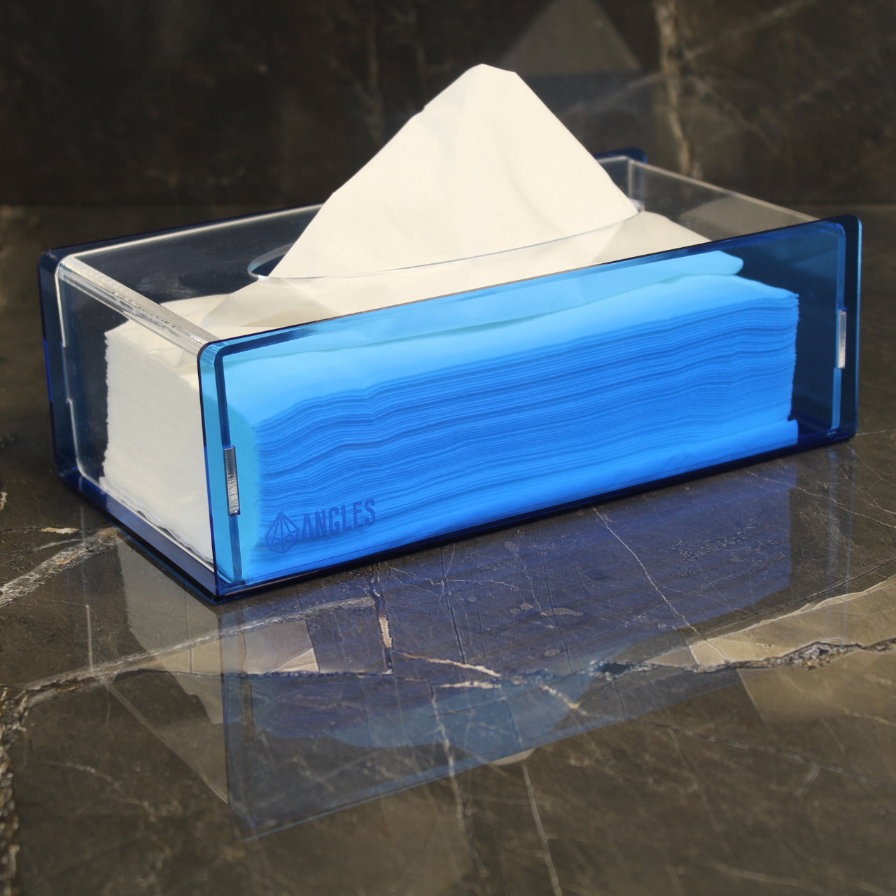 Neon Tissue Box