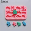 Christmas-Themed Silicone Cake Mold