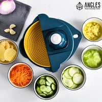 Vegetable Shredder with Drain Basket